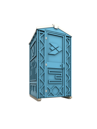 Туалетная кабина Универсал EcoStyle (Синий)